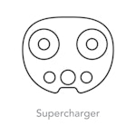 Tesla charger in hakuba