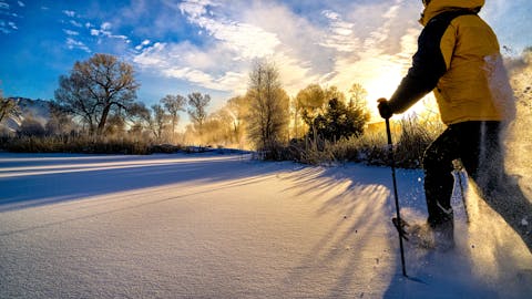 Snowshoeing in Hakuba